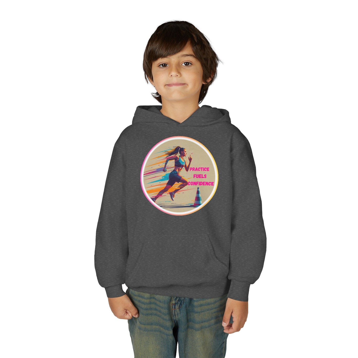 SPORTS MODIVATIONAL INSPIRATIONAL Colorful Youth Hoodie - Inspirational Streetwear, Motivational Gift, Everyday Comfort, Trendy Fashion, Creative Self-Expression