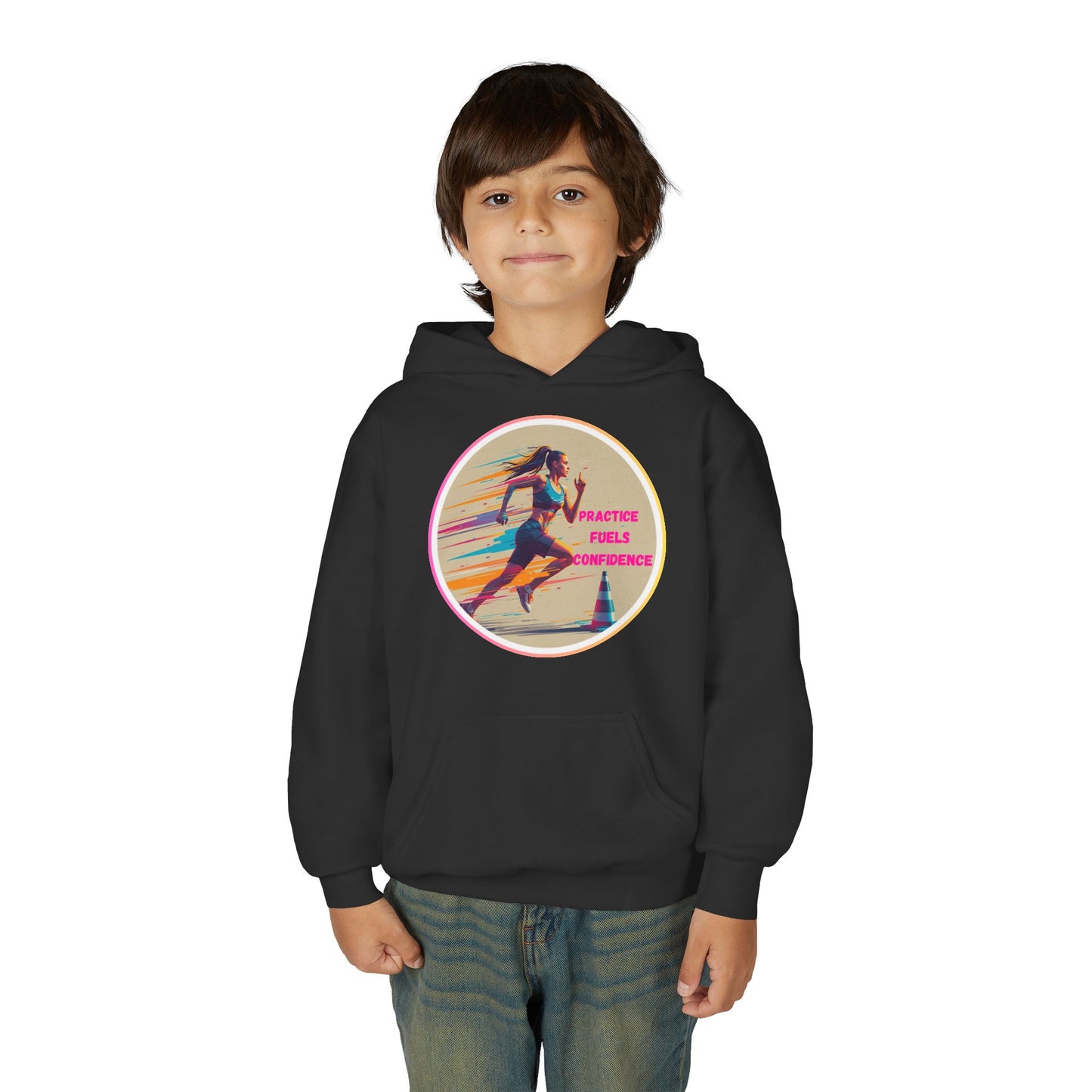 SPORTS MODIVATIONAL INSPIRATIONAL Colorful Youth Hoodie - Inspirational Streetwear, Motivational Gift, Everyday Comfort, Trendy Fashion, Creative Self-Expression