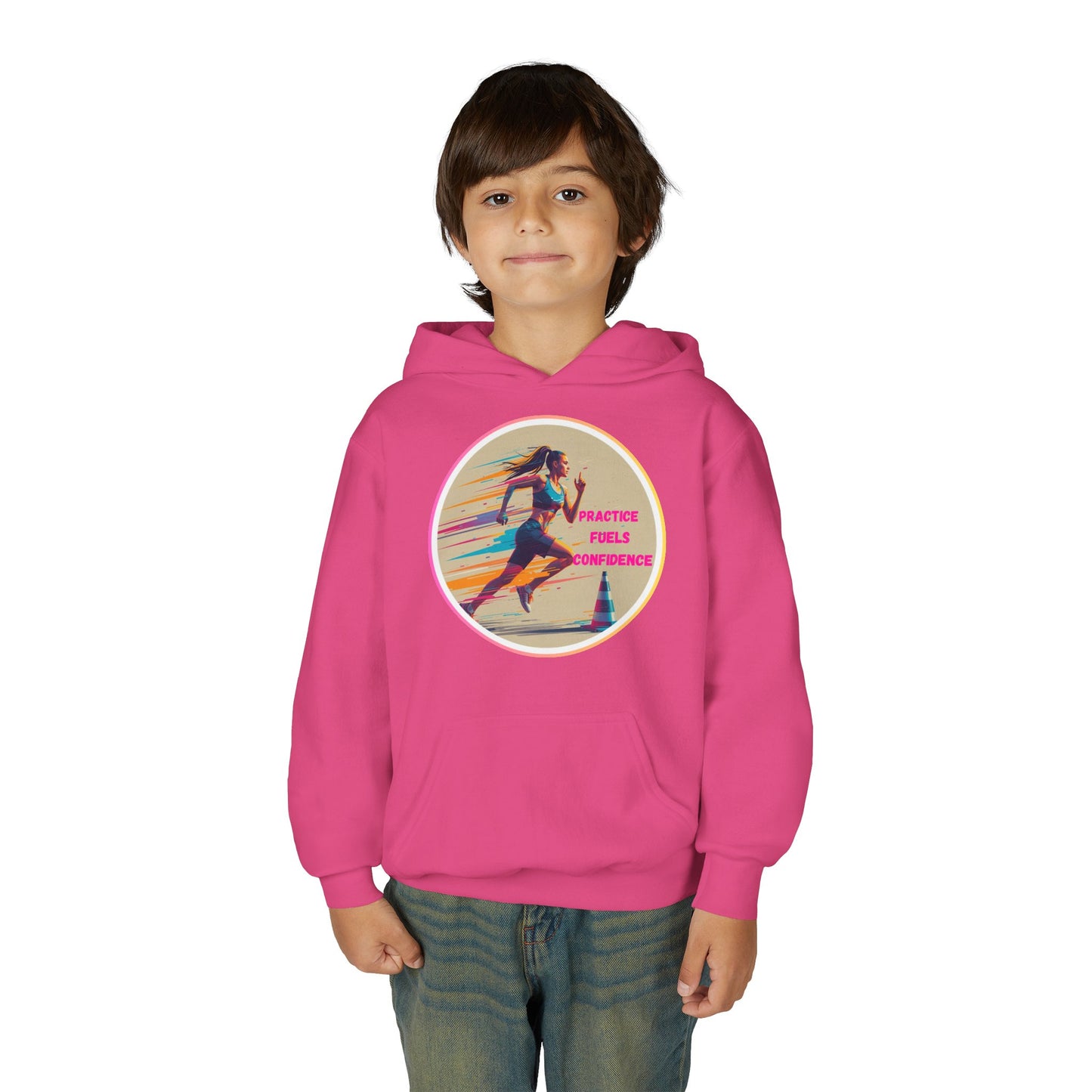SPORTS MODIVATIONAL INSPIRATIONAL Colorful Youth Hoodie - Inspirational Streetwear, Motivational Gift, Everyday Comfort, Trendy Fashion, Creative Self-Expression