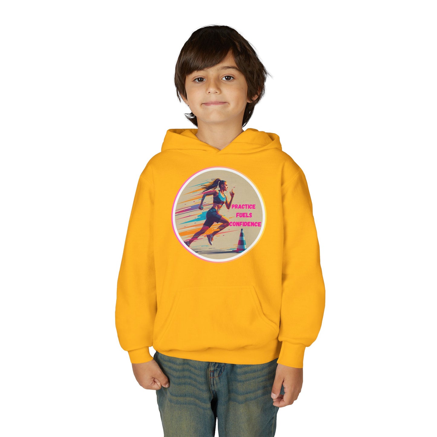 SPORTS MODIVATIONAL INSPIRATIONAL Colorful Youth Hoodie - Inspirational Streetwear, Motivational Gift, Everyday Comfort, Trendy Fashion, Creative Self-Expression