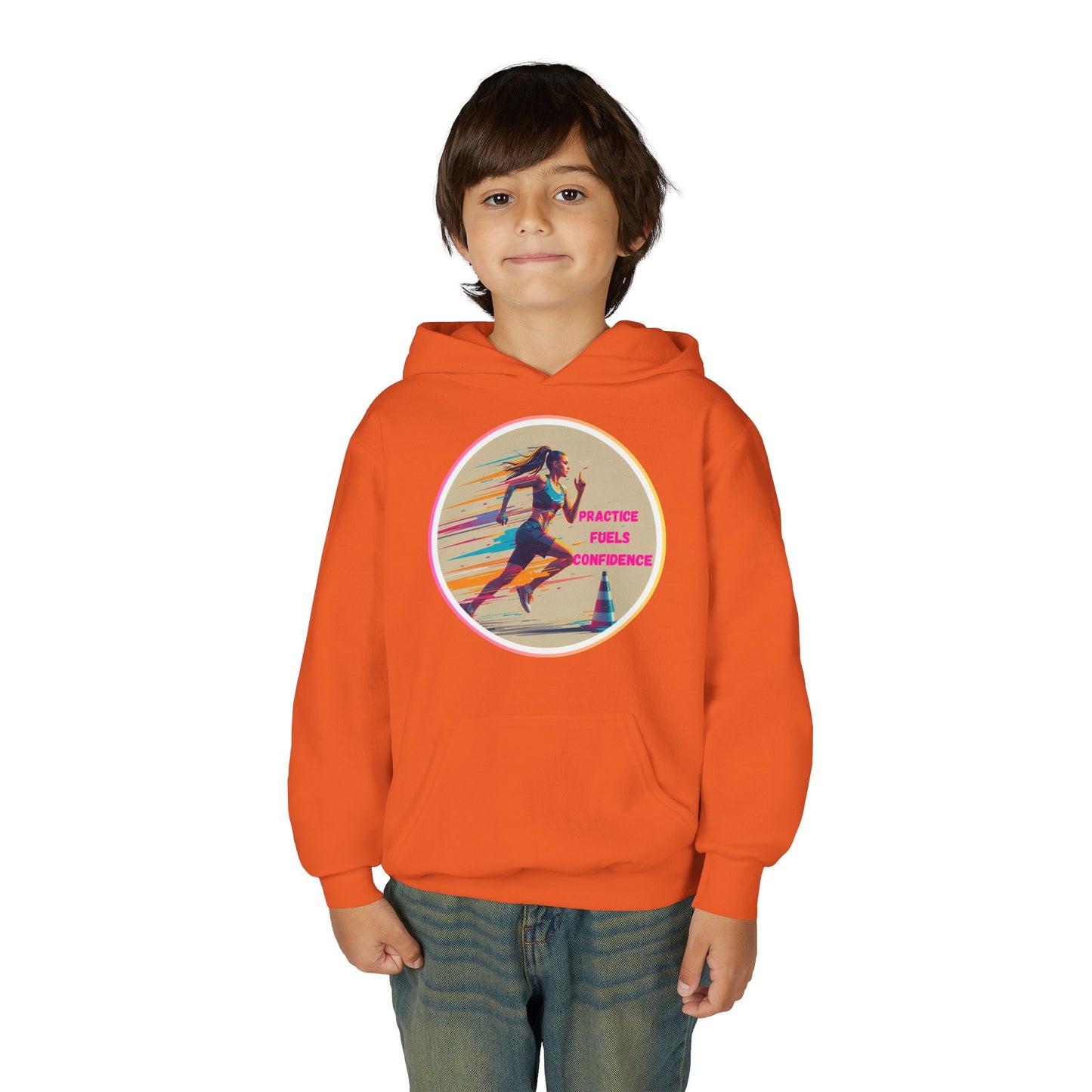 SPORTS MODIVATIONAL INSPIRATIONAL Colorful Youth Hoodie - Inspirational Streetwear, Motivational Gift, Everyday Comfort, Trendy Fashion, Creative Self-Expression