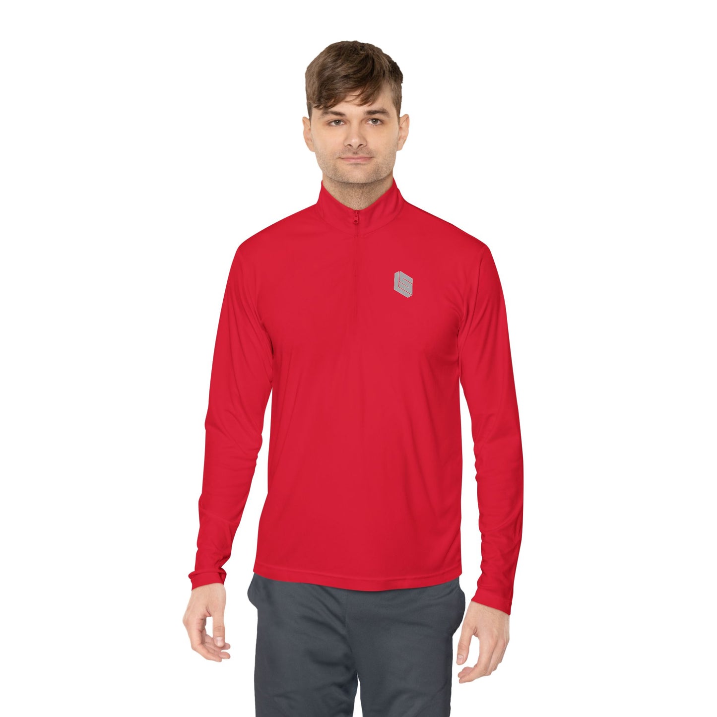 LINES SPORTS Unisex Quarter-Zip Pullover