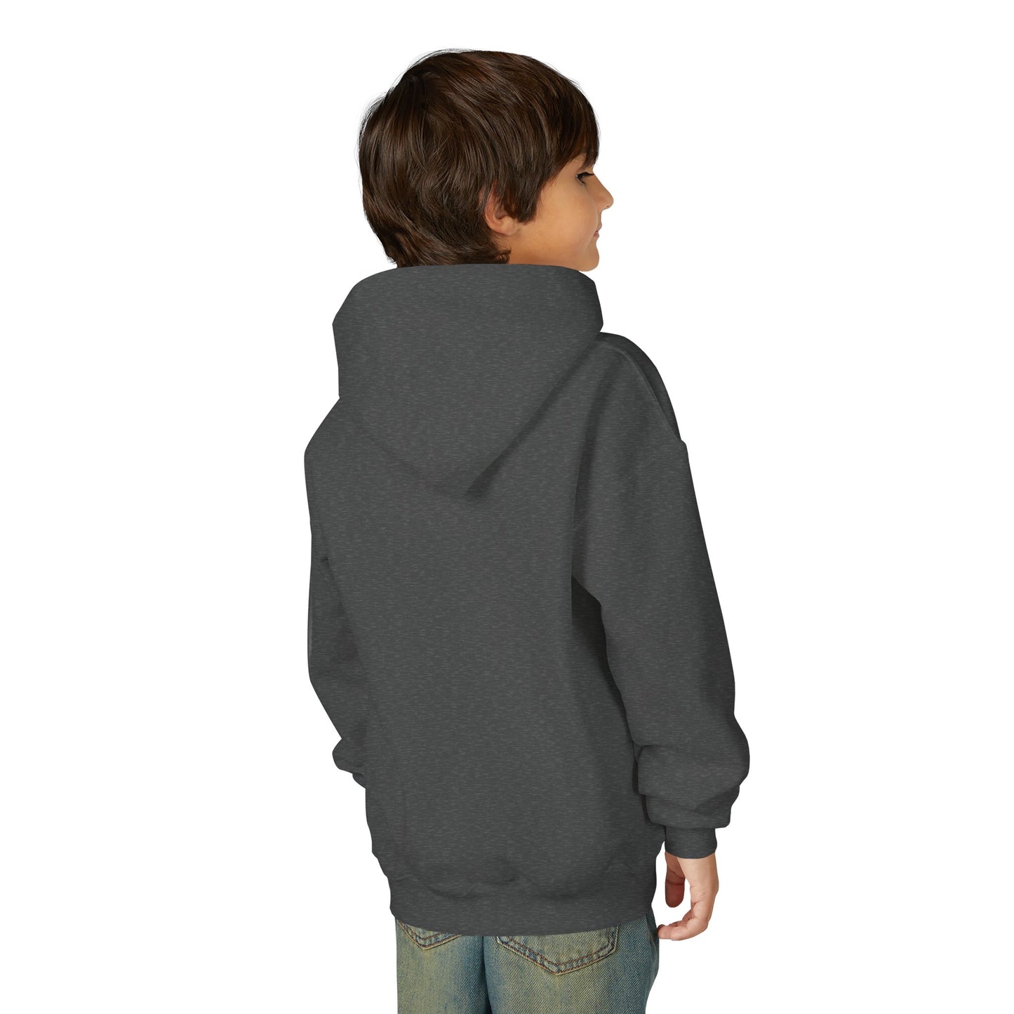 BASKETBALL INSPIRATIONAL Colorful Youth Hoodie - Inspirational Streetwear, Motivational Gift, Everyday Comfort, Trendy Fashion, Creative Self-Expression