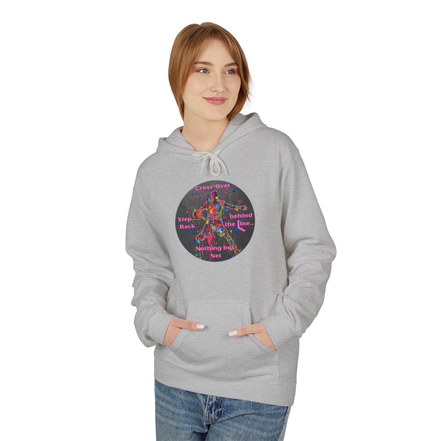 BASKETBALL MODIVATIONAL - Inspirational Hoodie, Unisex Midweight Hoodie for Relaxation, Gift for Friends, Motivational Sweatshirt, Warm Fleece, Everyday Comfort
