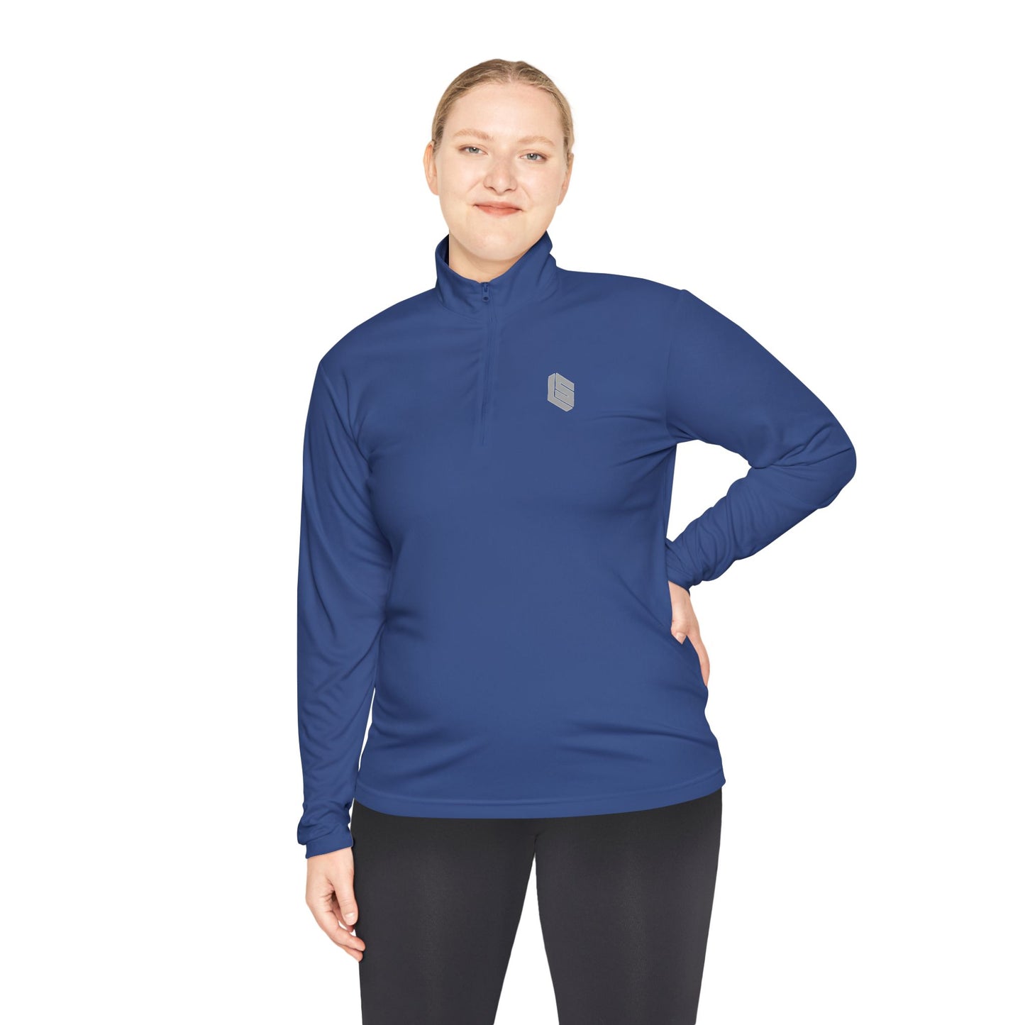 LINES SPORTS Unisex Quarter-Zip Pullover