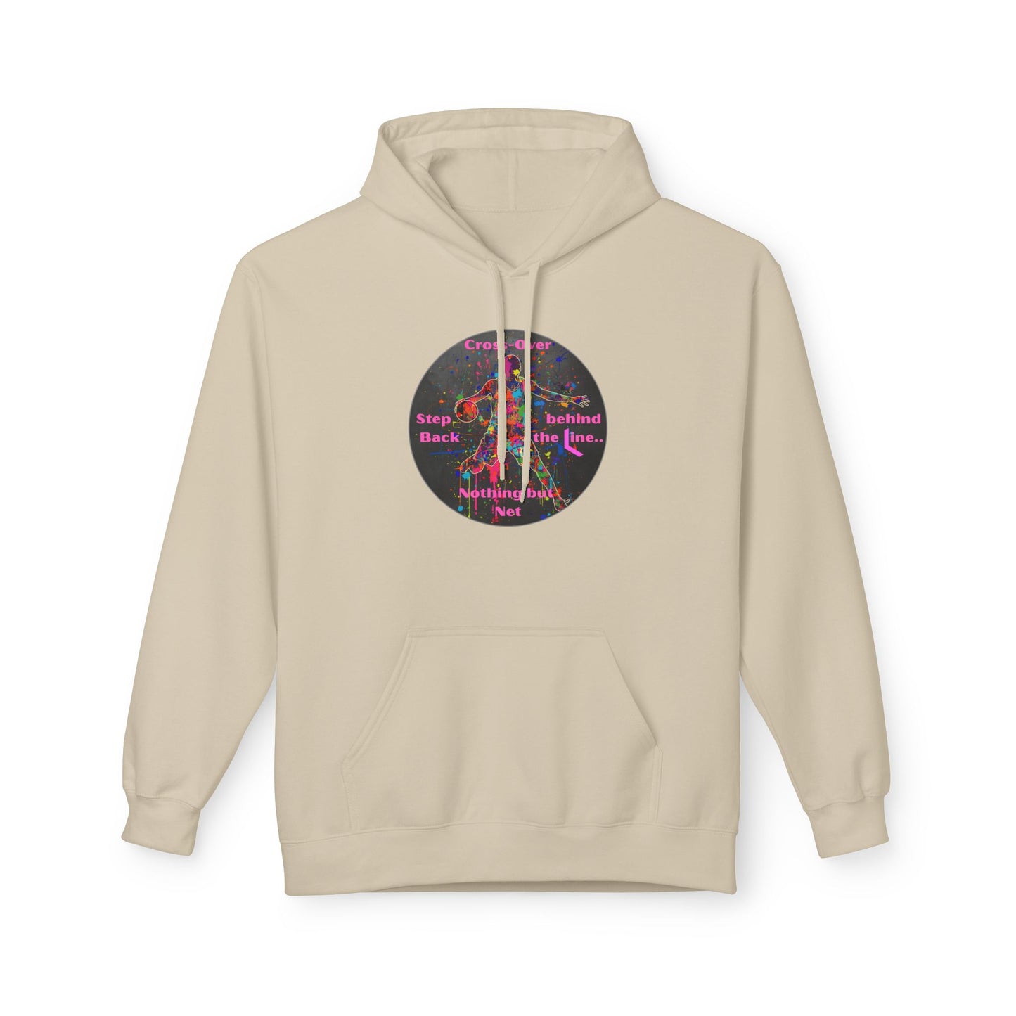 BASKETBALL MODIVATIONAL - Inspirational Hoodie, Unisex Midweight Hoodie for Relaxation, Gift for Friends, Motivational Sweatshirt, Warm Fleece, Everyday Comfort