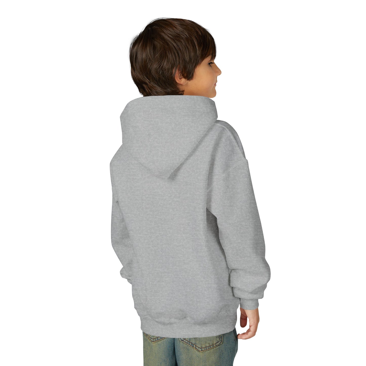 BASKETBALL INSPIRATIONAL Colorful Youth Hoodie - Inspirational Streetwear, Motivational Gift, Everyday Comfort, Trendy Fashion, Creative Self-Expression