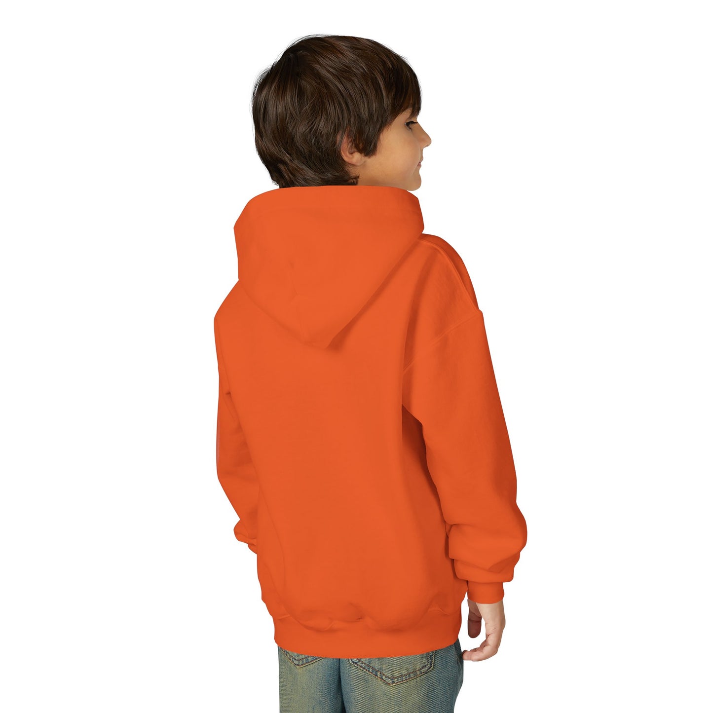 BASKETBALL INSPIRATIONAL Colorful Youth Hoodie - Inspirational Streetwear, Motivational Gift, Everyday Comfort, Trendy Fashion, Creative Self-Expression