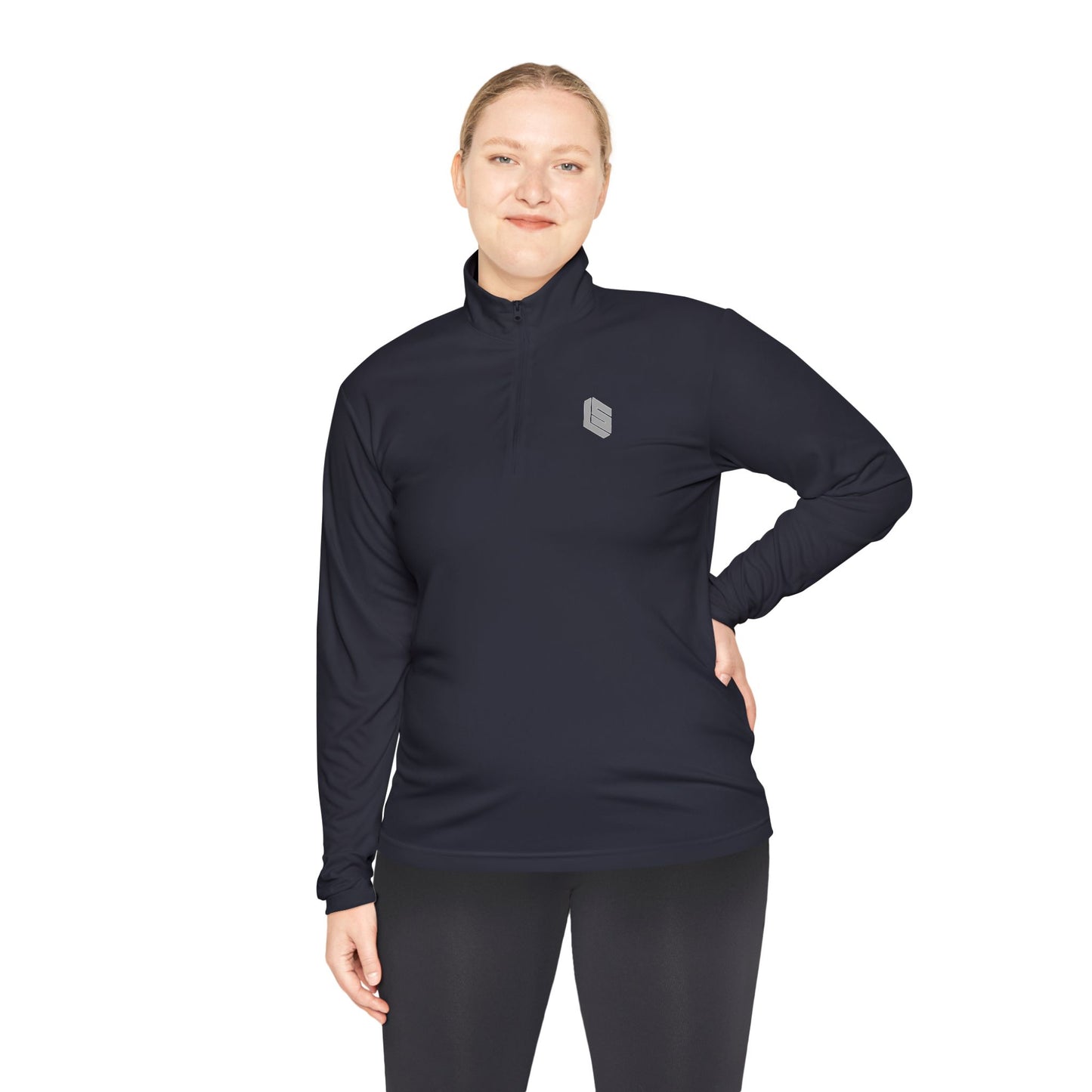 LINES SPORTS Unisex Quarter-Zip Pullover