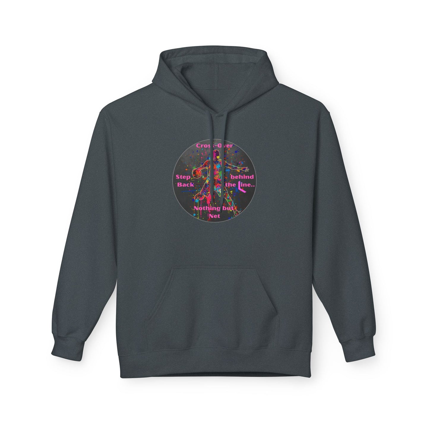 BASKETBALL MODIVATIONAL - Inspirational Hoodie, Unisex Midweight Hoodie for Relaxation, Gift for Friends, Motivational Sweatshirt, Warm Fleece, Everyday Comfort
