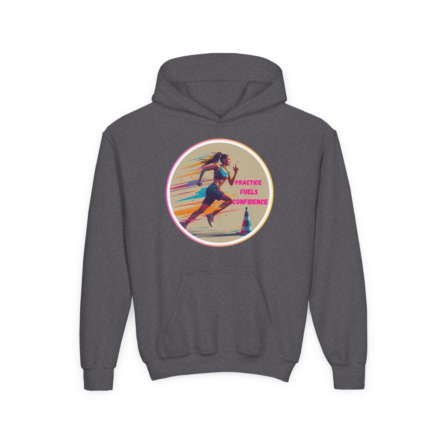 SPORTS MODIVATIONAL INSPIRATIONAL Colorful Youth Hoodie - Inspirational Streetwear, Motivational Gift, Everyday Comfort, Trendy Fashion, Creative Self-Expression