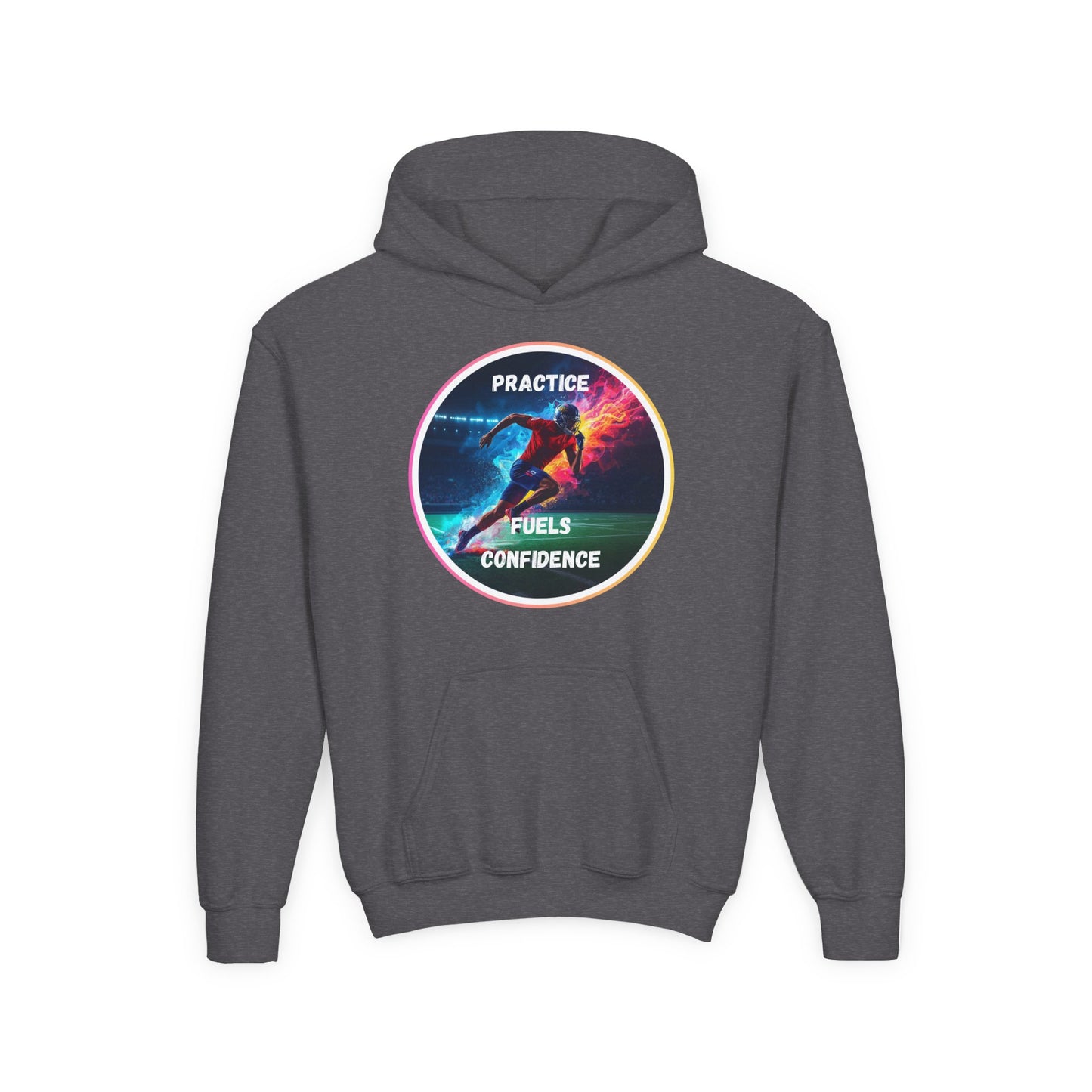 SPORTS MODIVATIONAL BOYS INSPIRATIONAL Colorful Youth Hoodie - Inspirational Streetwear, Motivational Gift, Everyday Comfort, Trendy Fashion, Creative Self-Expression