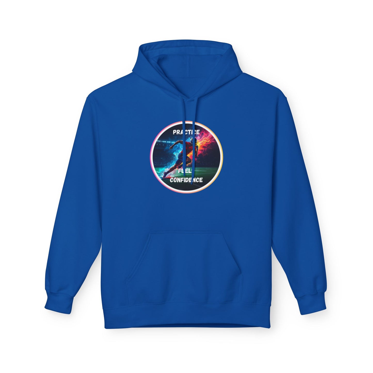 PRACTICE MODIVATIONAL - Inspirational Hoodie, Unisex Midweight Hoodie for Relaxation, Gift for Friends, Motivational Sweatshirt, Warm Fleece, Everyday Comfort