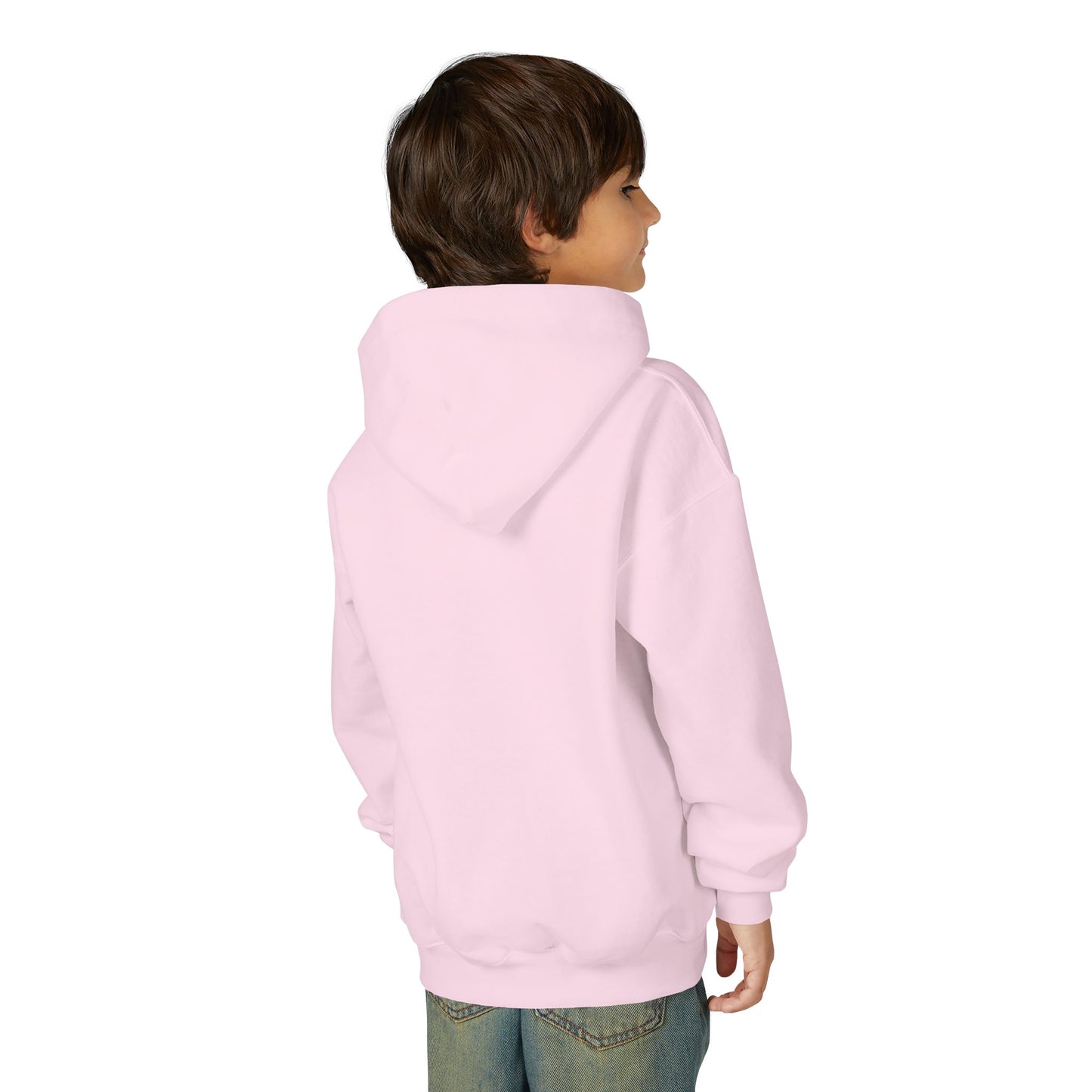 BASKETBALL INSPIRATIONAL Colorful Youth Hoodie - Inspirational Streetwear, Motivational Gift, Everyday Comfort, Trendy Fashion, Creative Self-Expression