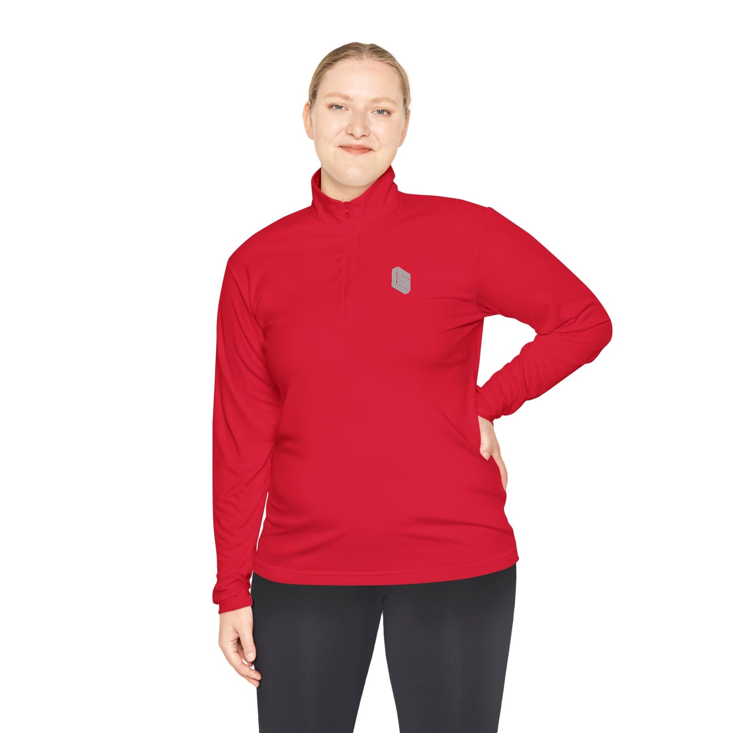 LINES SPORTS Unisex Quarter-Zip Pullover