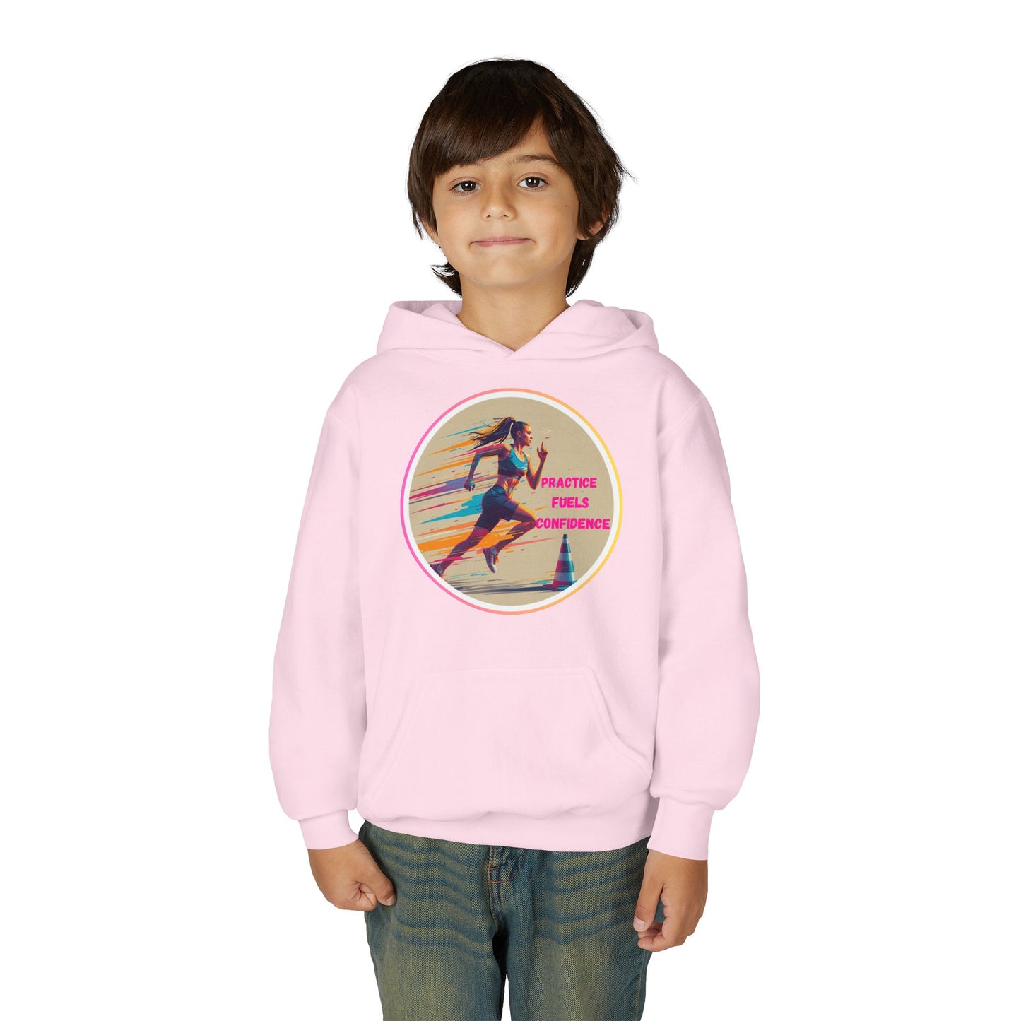 SPORTS MODIVATIONAL INSPIRATIONAL Colorful Youth Hoodie - Inspirational Streetwear, Motivational Gift, Everyday Comfort, Trendy Fashion, Creative Self-Expression
