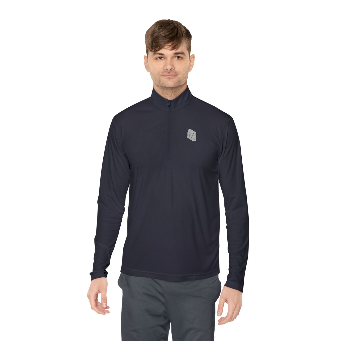 LINES SPORTS Unisex Quarter-Zip Pullover