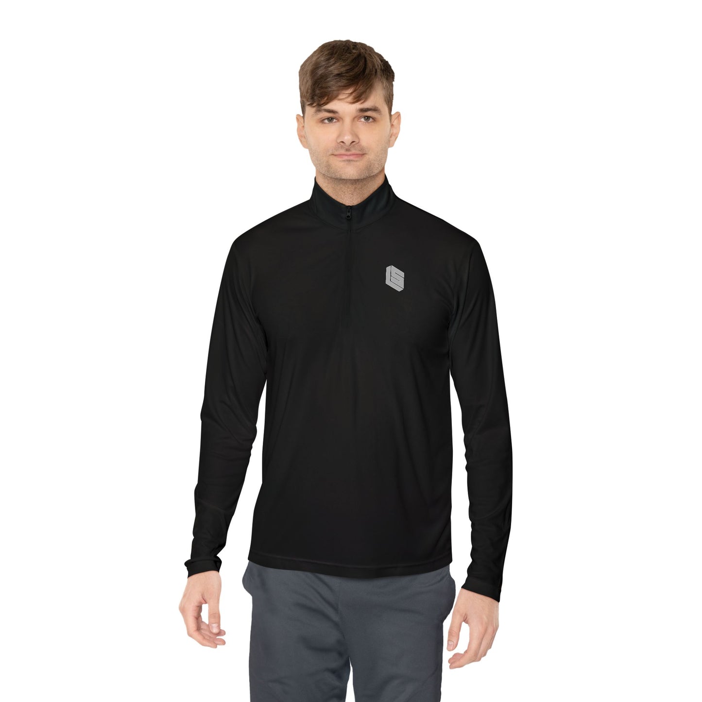 LINES SPORTS Unisex Quarter-Zip Pullover