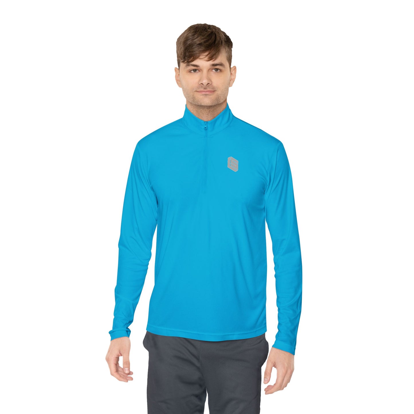 LINES SPORTS Unisex Quarter-Zip Pullover