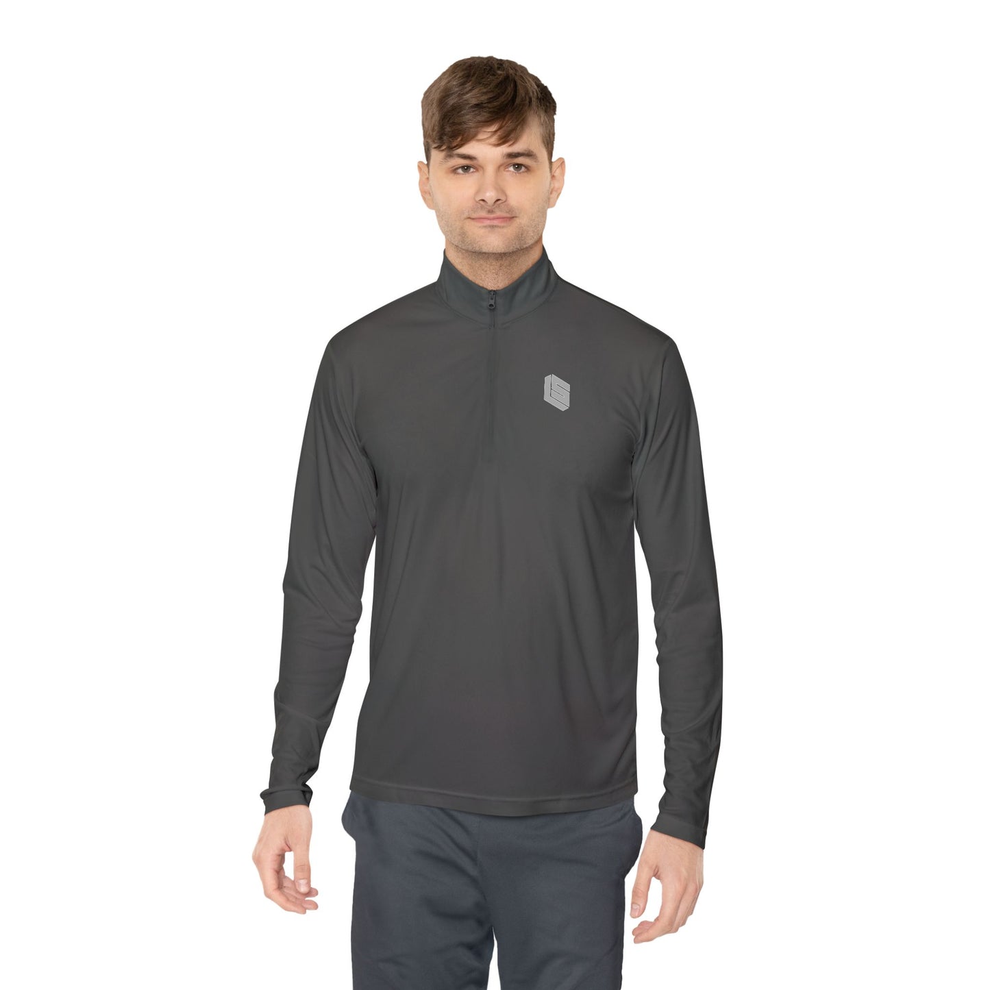 LINES SPORTS Unisex Quarter-Zip Pullover