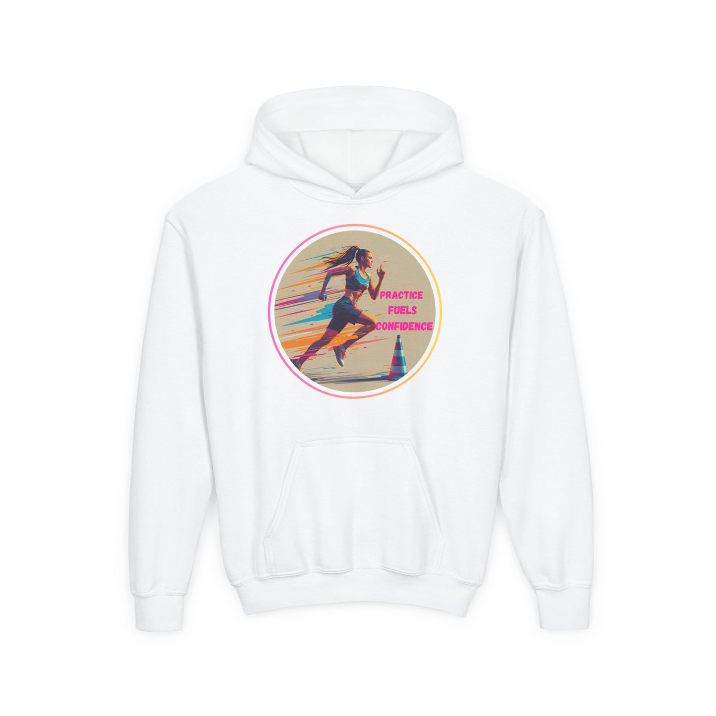SPORTS MODIVATIONAL INSPIRATIONAL Colorful Youth Hoodie - Inspirational Streetwear, Motivational Gift, Everyday Comfort, Trendy Fashion, Creative Self-Expression