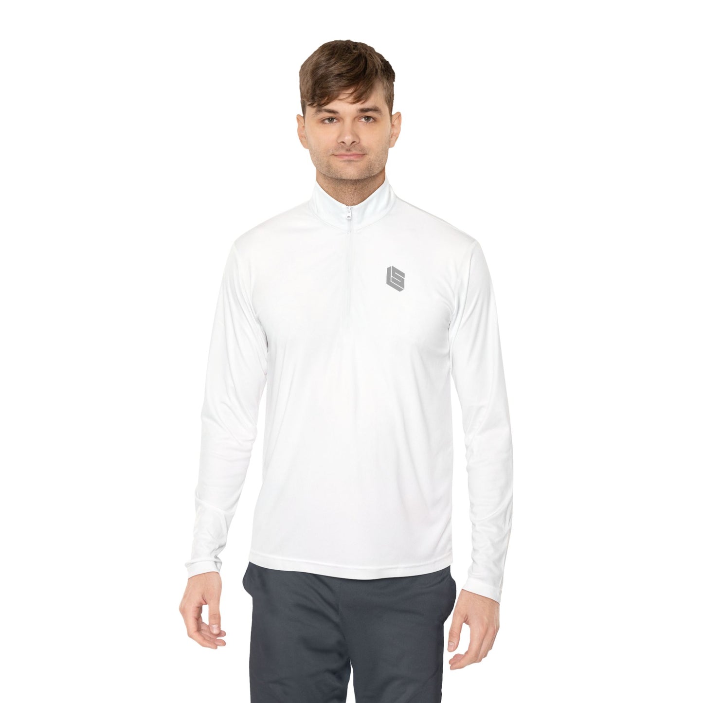 LINES SPORTS Unisex Quarter-Zip Pullover