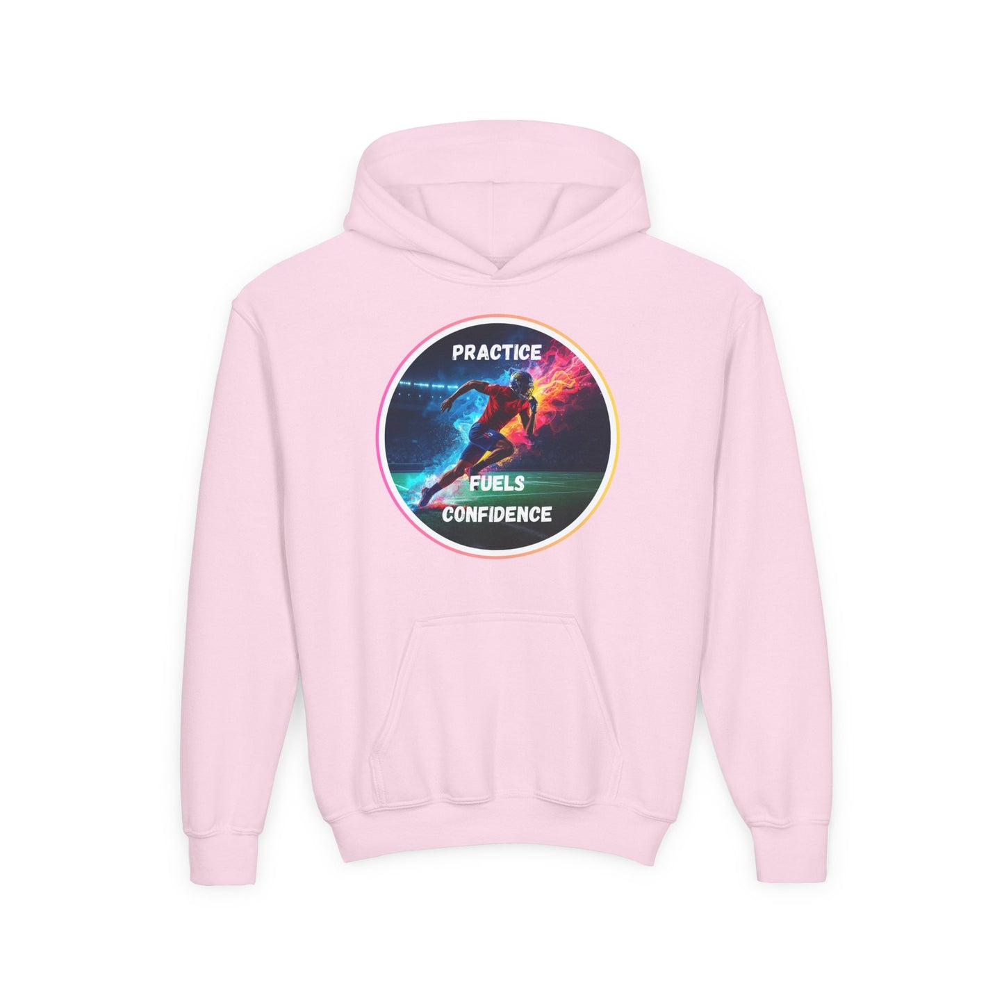 SPORTS MODIVATIONAL BOYS INSPIRATIONAL Colorful Youth Hoodie - Inspirational Streetwear, Motivational Gift, Everyday Comfort, Trendy Fashion, Creative Self-Expression