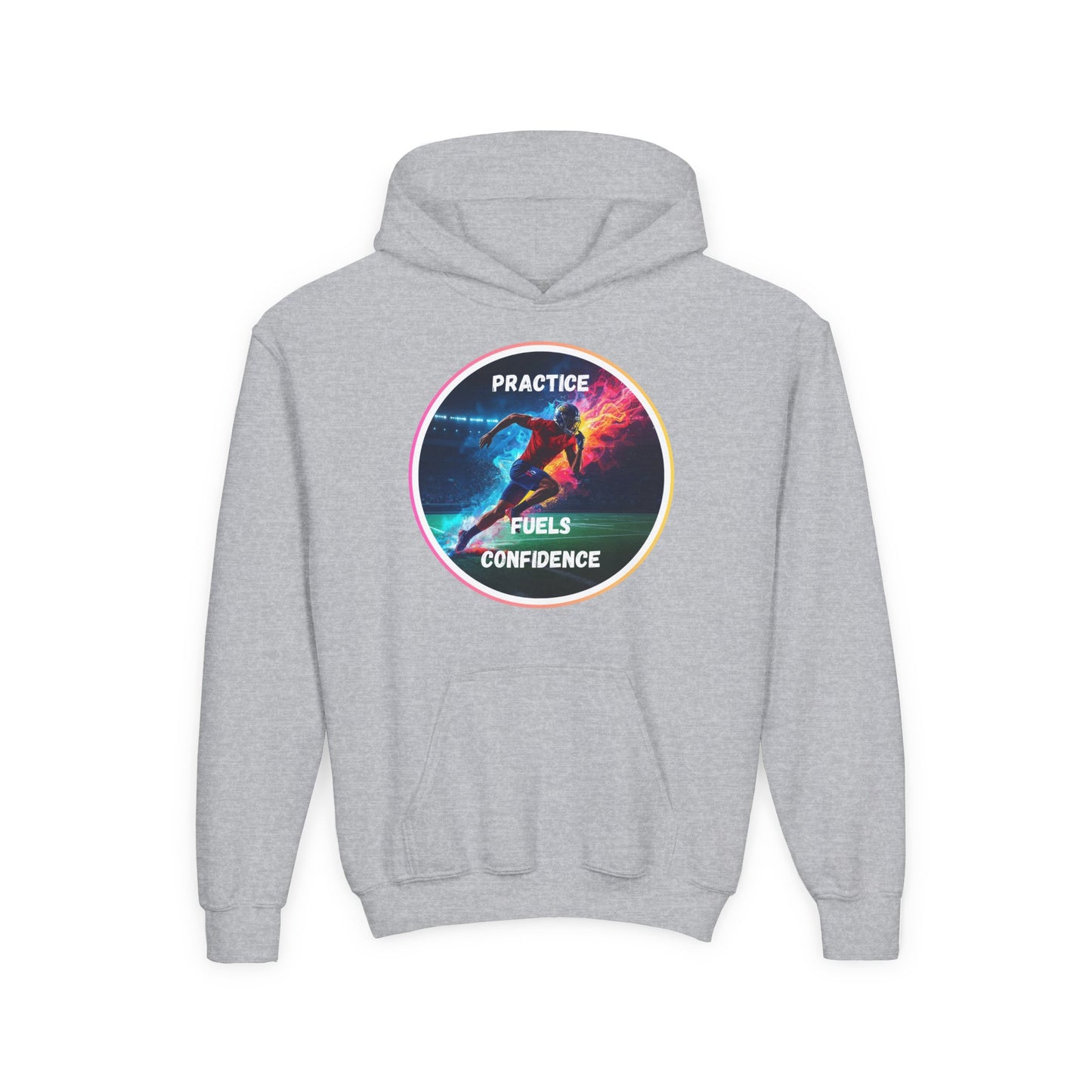 SPORTS MODIVATIONAL BOYS INSPIRATIONAL Colorful Youth Hoodie - Inspirational Streetwear, Motivational Gift, Everyday Comfort, Trendy Fashion, Creative Self-Expression