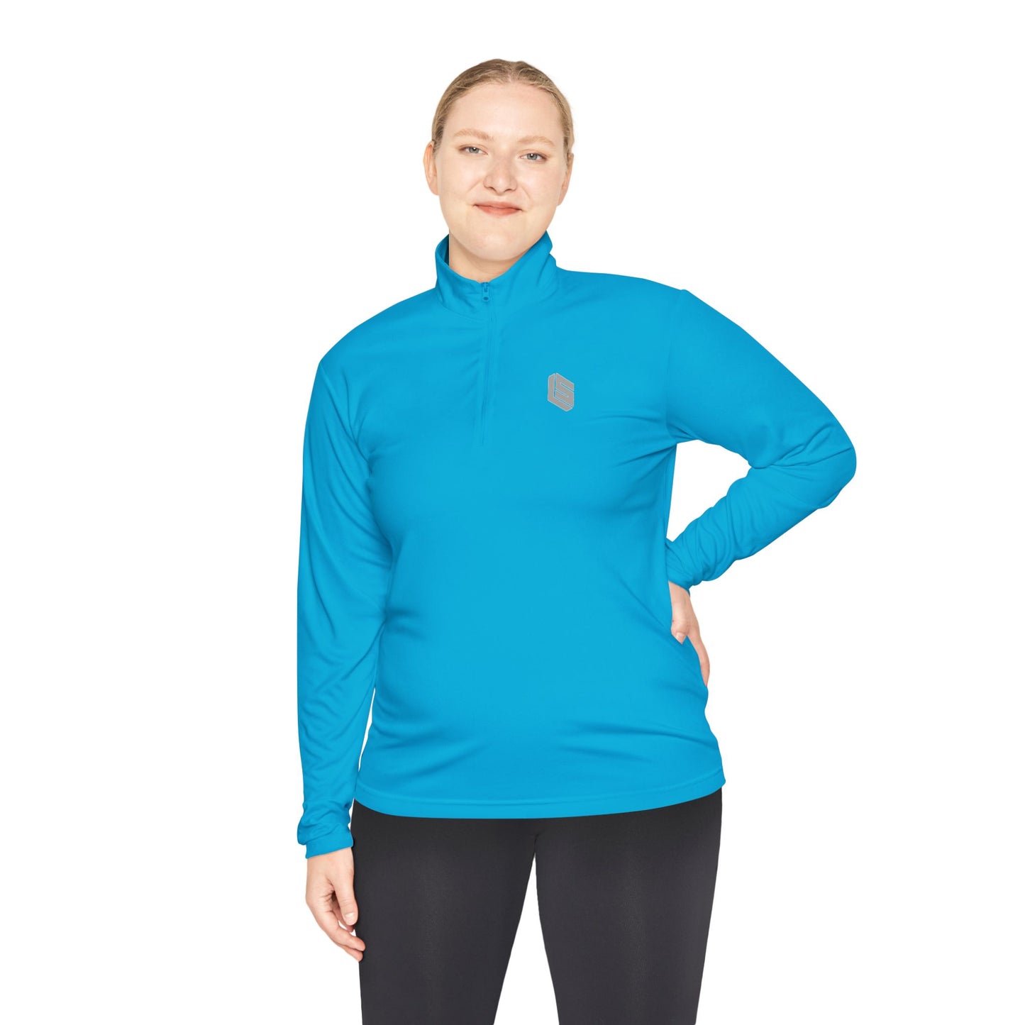 LINES SPORTS Unisex Quarter-Zip Pullover