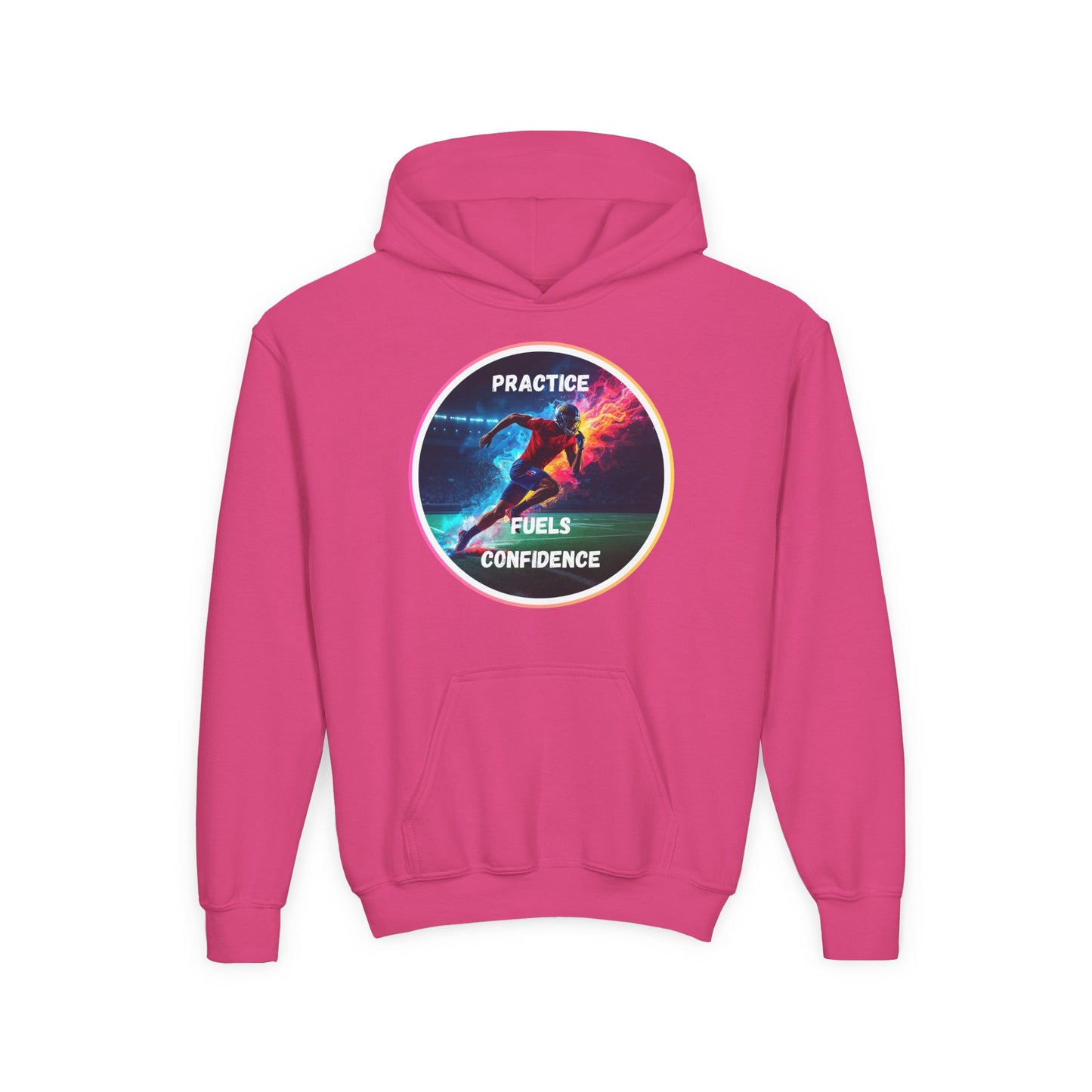 SPORTS MODIVATIONAL BOYS INSPIRATIONAL Colorful Youth Hoodie - Inspirational Streetwear, Motivational Gift, Everyday Comfort, Trendy Fashion, Creative Self-Expression