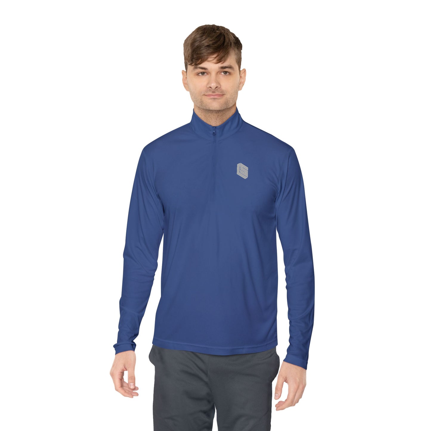 LINES SPORTS Unisex Quarter-Zip Pullover