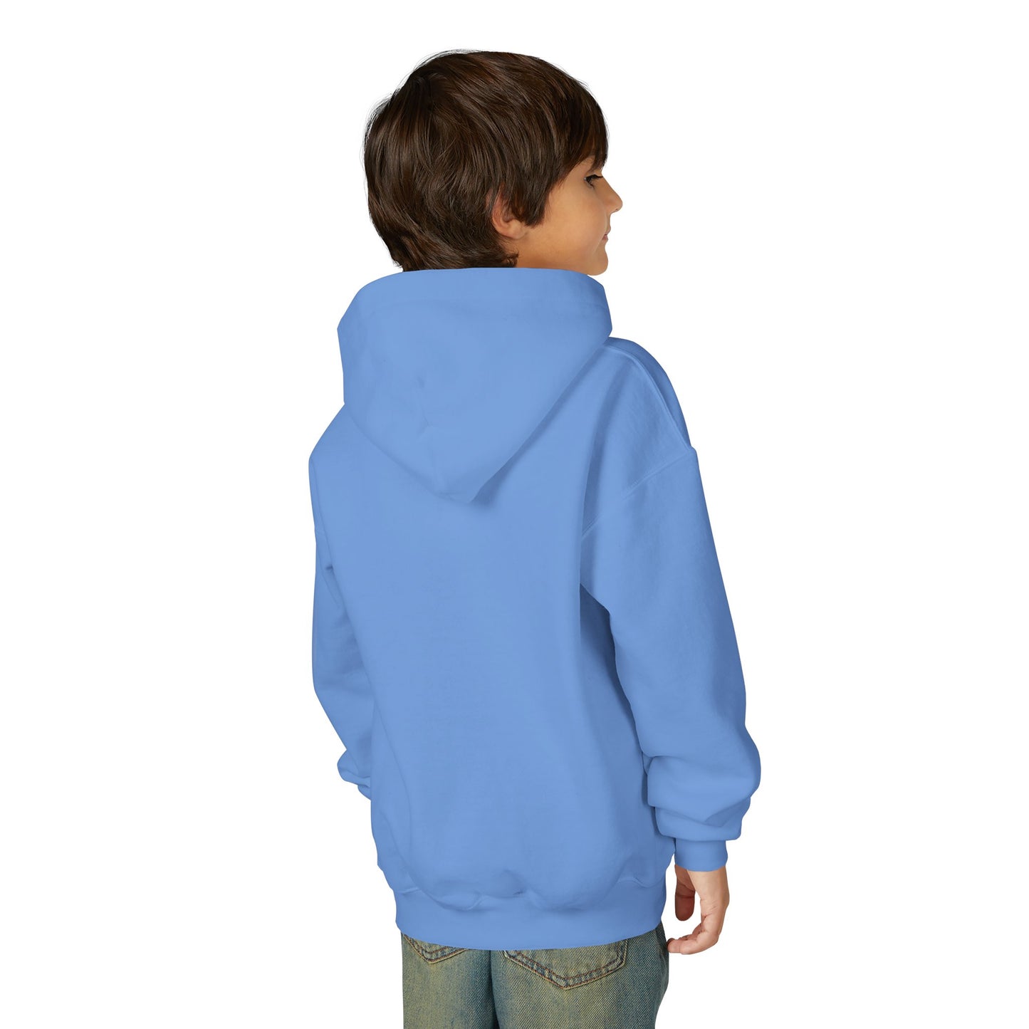 BASKETBALL INSPIRATIONAL Colorful Youth Hoodie - Inspirational Streetwear, Motivational Gift, Everyday Comfort, Trendy Fashion, Creative Self-Expression