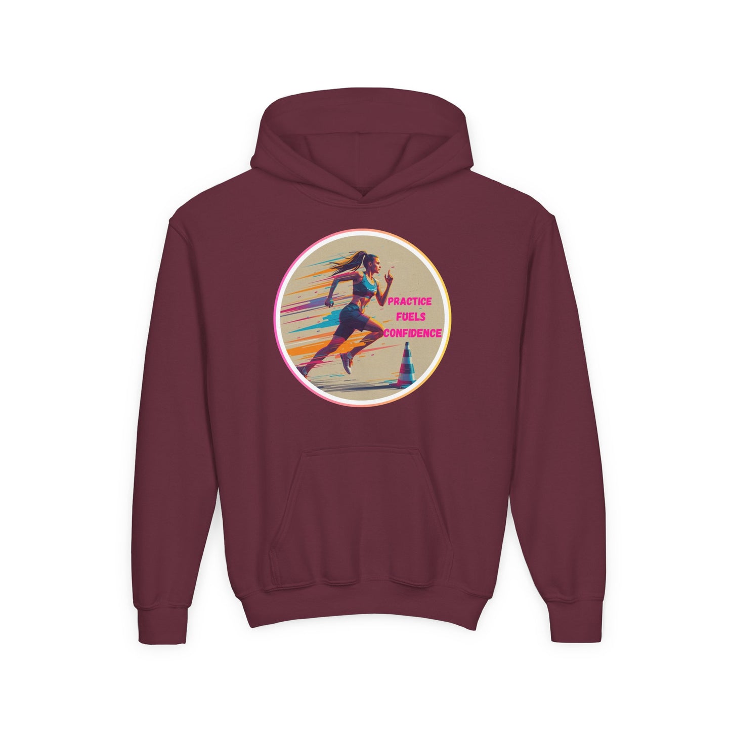 SPORTS MODIVATIONAL INSPIRATIONAL Colorful Youth Hoodie - Inspirational Streetwear, Motivational Gift, Everyday Comfort, Trendy Fashion, Creative Self-Expression