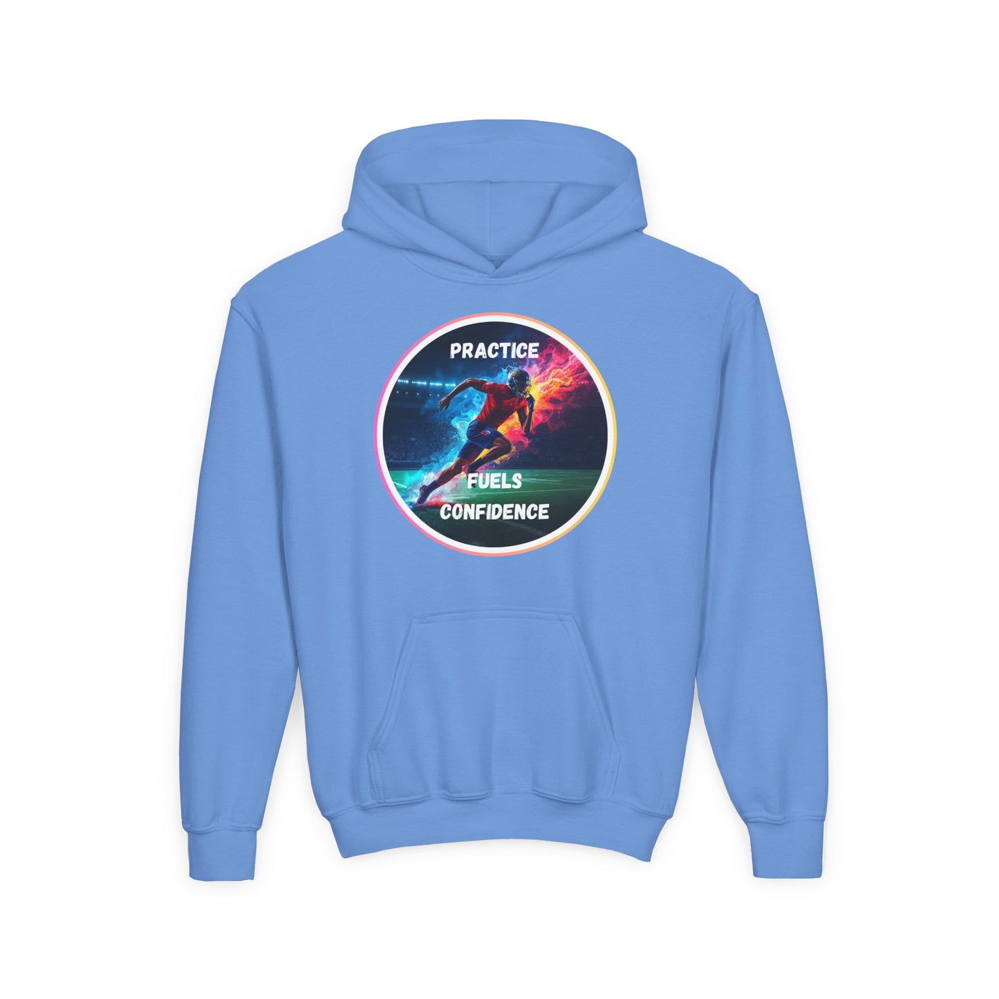 SPORTS MODIVATIONAL BOYS INSPIRATIONAL Colorful Youth Hoodie - Inspirational Streetwear, Motivational Gift, Everyday Comfort, Trendy Fashion, Creative Self-Expression