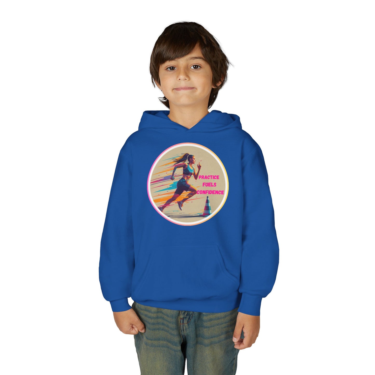 SPORTS MODIVATIONAL INSPIRATIONAL Colorful Youth Hoodie - Inspirational Streetwear, Motivational Gift, Everyday Comfort, Trendy Fashion, Creative Self-Expression
