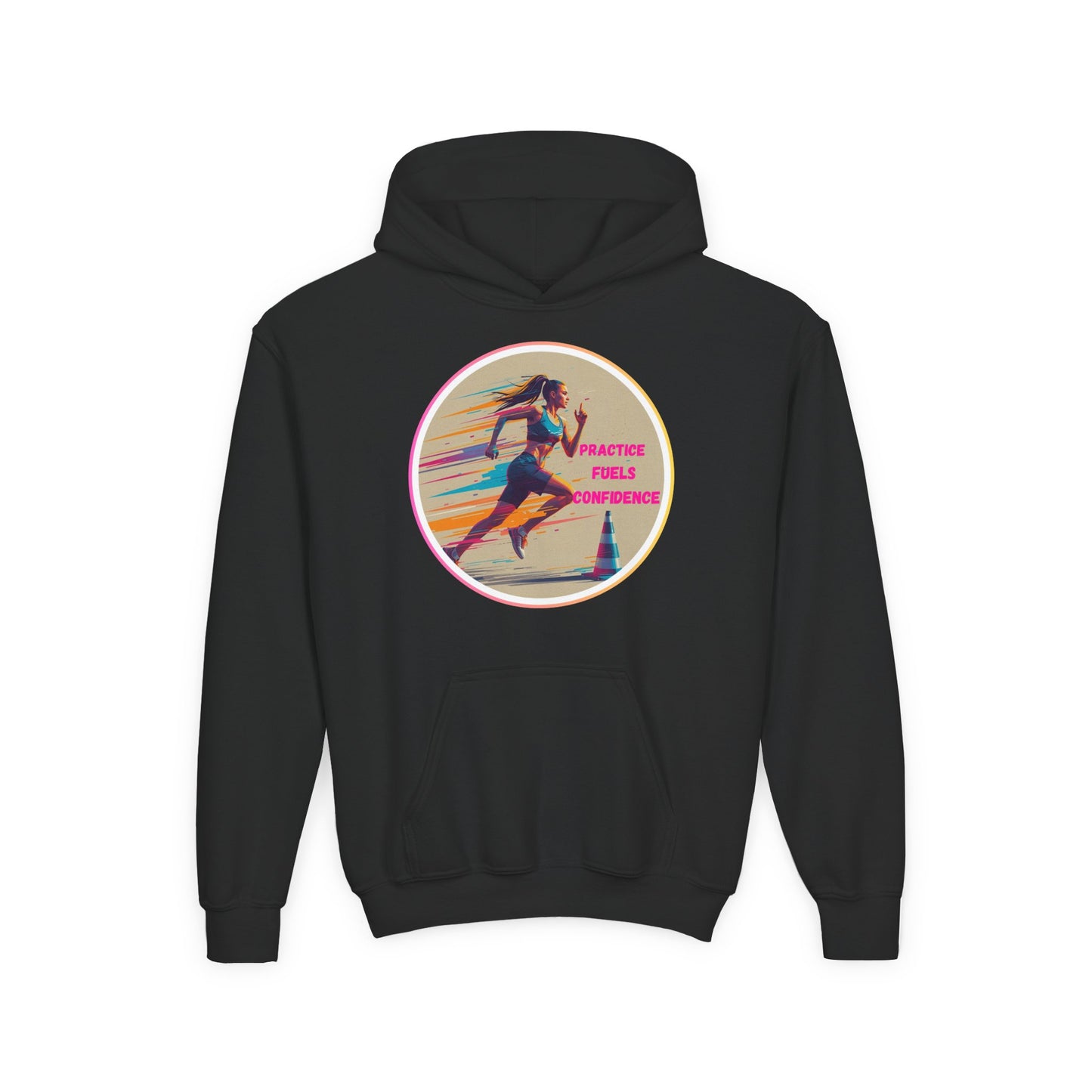 SPORTS MODIVATIONAL INSPIRATIONAL Colorful Youth Hoodie - Inspirational Streetwear, Motivational Gift, Everyday Comfort, Trendy Fashion, Creative Self-Expression