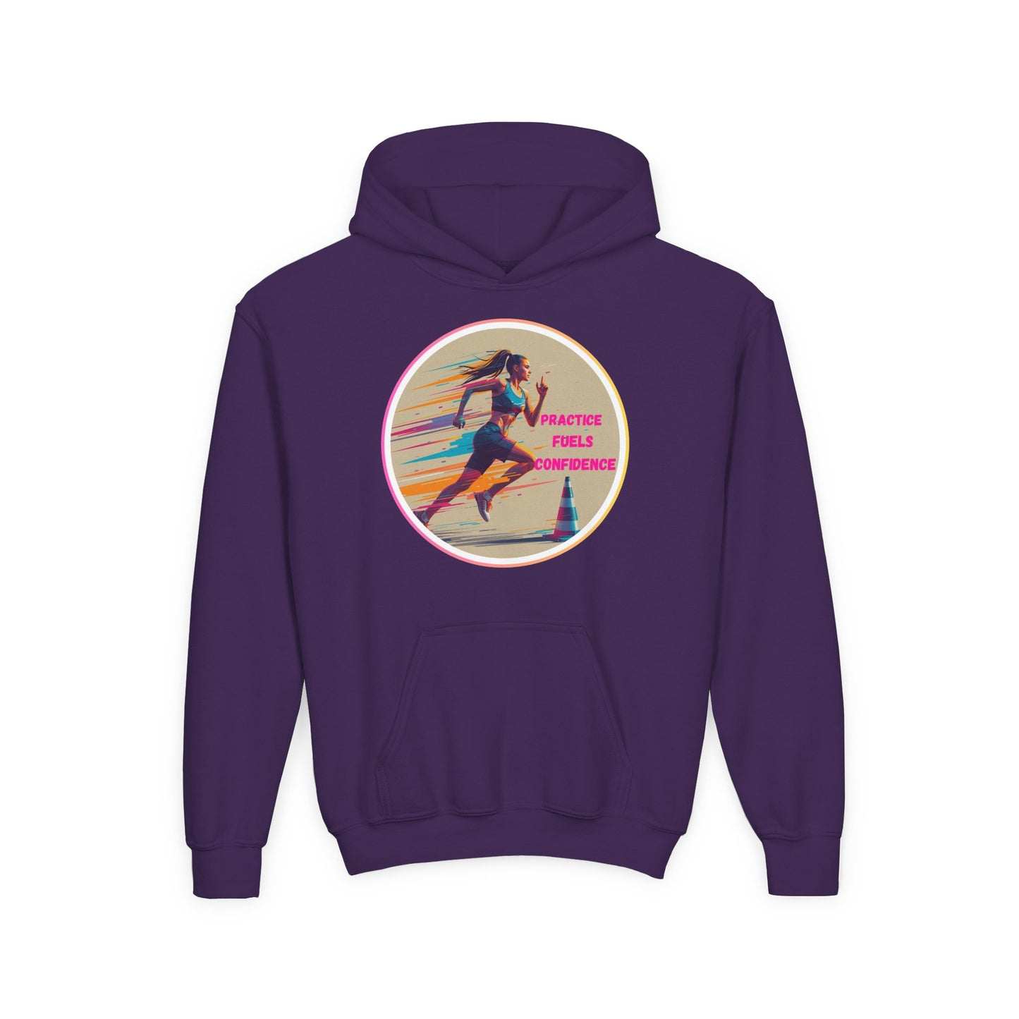 SPORTS MODIVATIONAL INSPIRATIONAL Colorful Youth Hoodie - Inspirational Streetwear, Motivational Gift, Everyday Comfort, Trendy Fashion, Creative Self-Expression