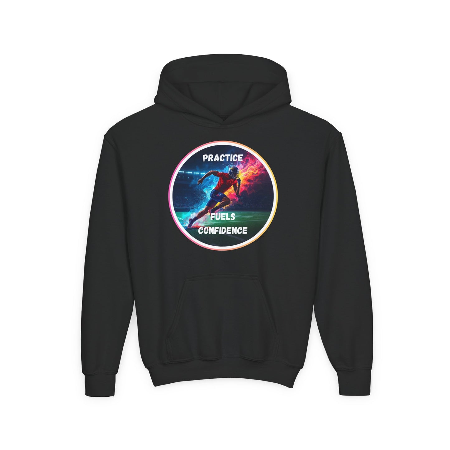 SPORTS MODIVATIONAL BOYS INSPIRATIONAL Colorful Youth Hoodie - Inspirational Streetwear, Motivational Gift, Everyday Comfort, Trendy Fashion, Creative Self-Expression
