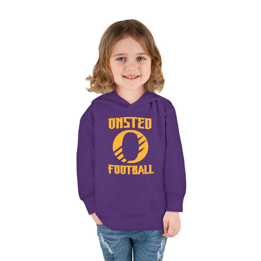 Toddler Football Hoodie — Personalized "Wagner 33" Team Pullover