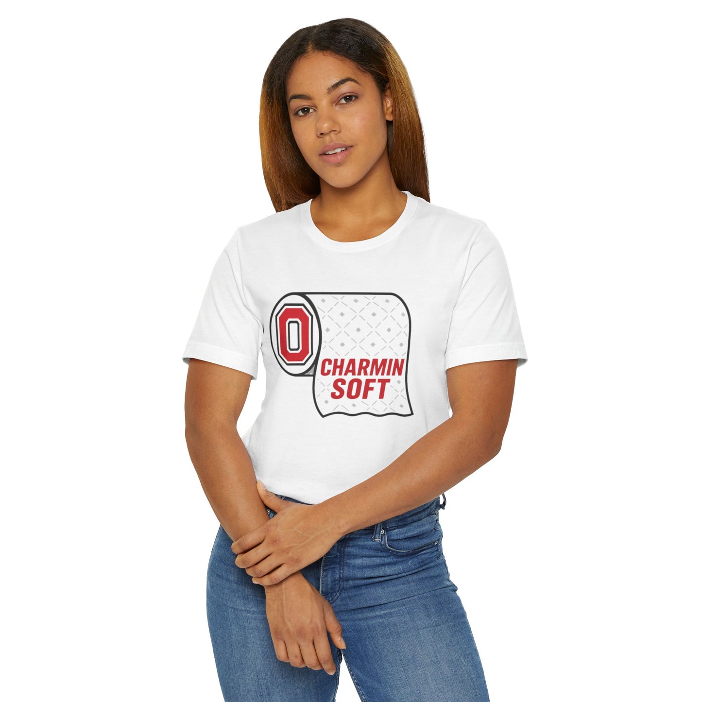 Ohio St Parody - Charmin Soft - Lines Sports Unisex Jersey T-Shirt – Casual Athletic Apparel
