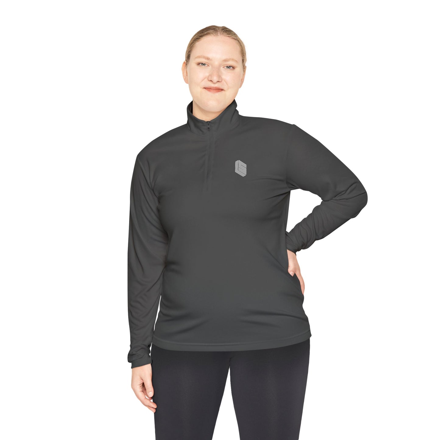 LINES SPORTS Unisex Quarter-Zip Pullover