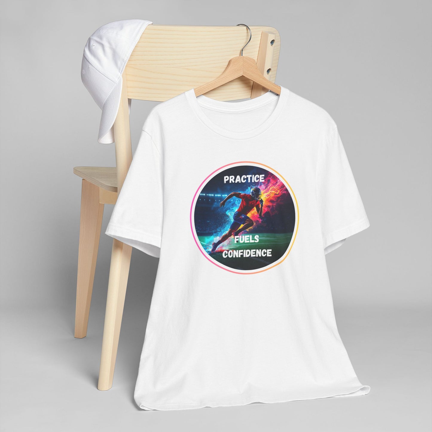 Practice - Inspirational  Lines Sports Unisex Vintage / Unisex T-Shirt – Casual Athletic Apparel