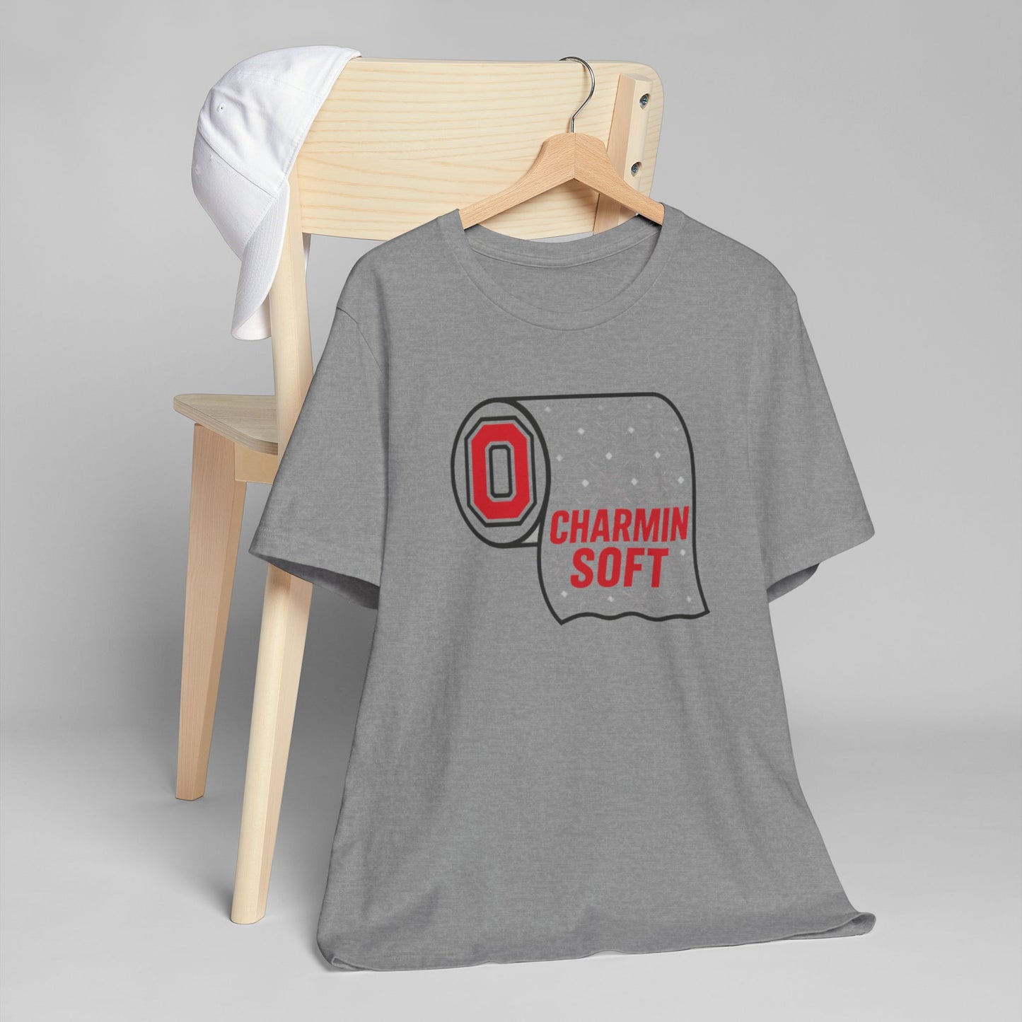 Ohio St Parody - Charmin Soft - Lines Sports Unisex Jersey T-Shirt – Casual Athletic Apparel