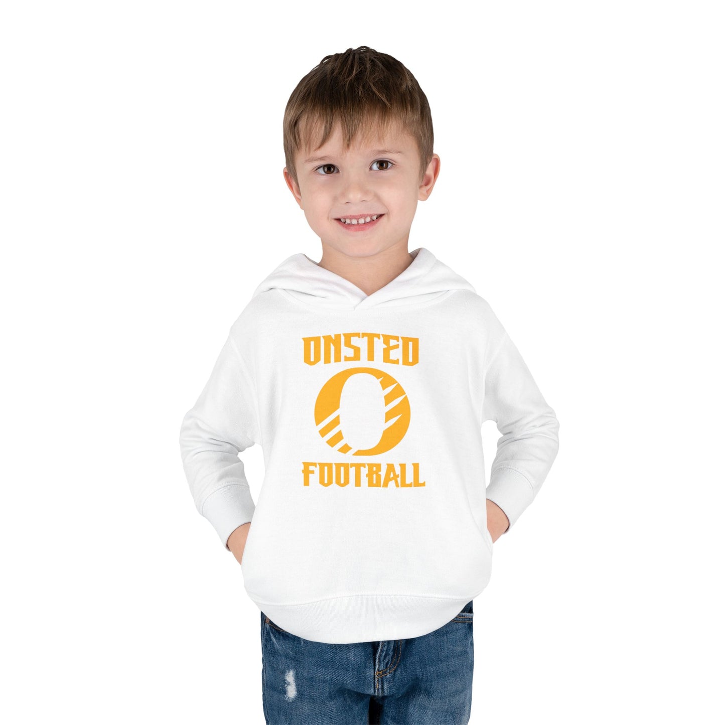 Toddler Football Hoodie — Personalized "Wagner 33" Team Pullover