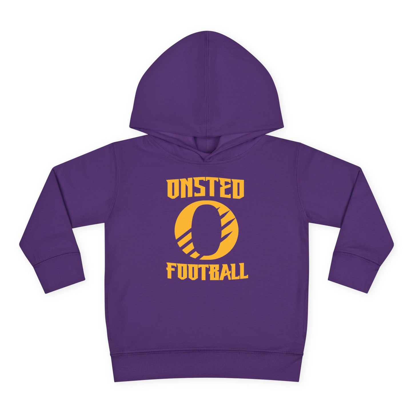 Toddler Football Hoodie — Personalized "Wagner 33" Team Pullover