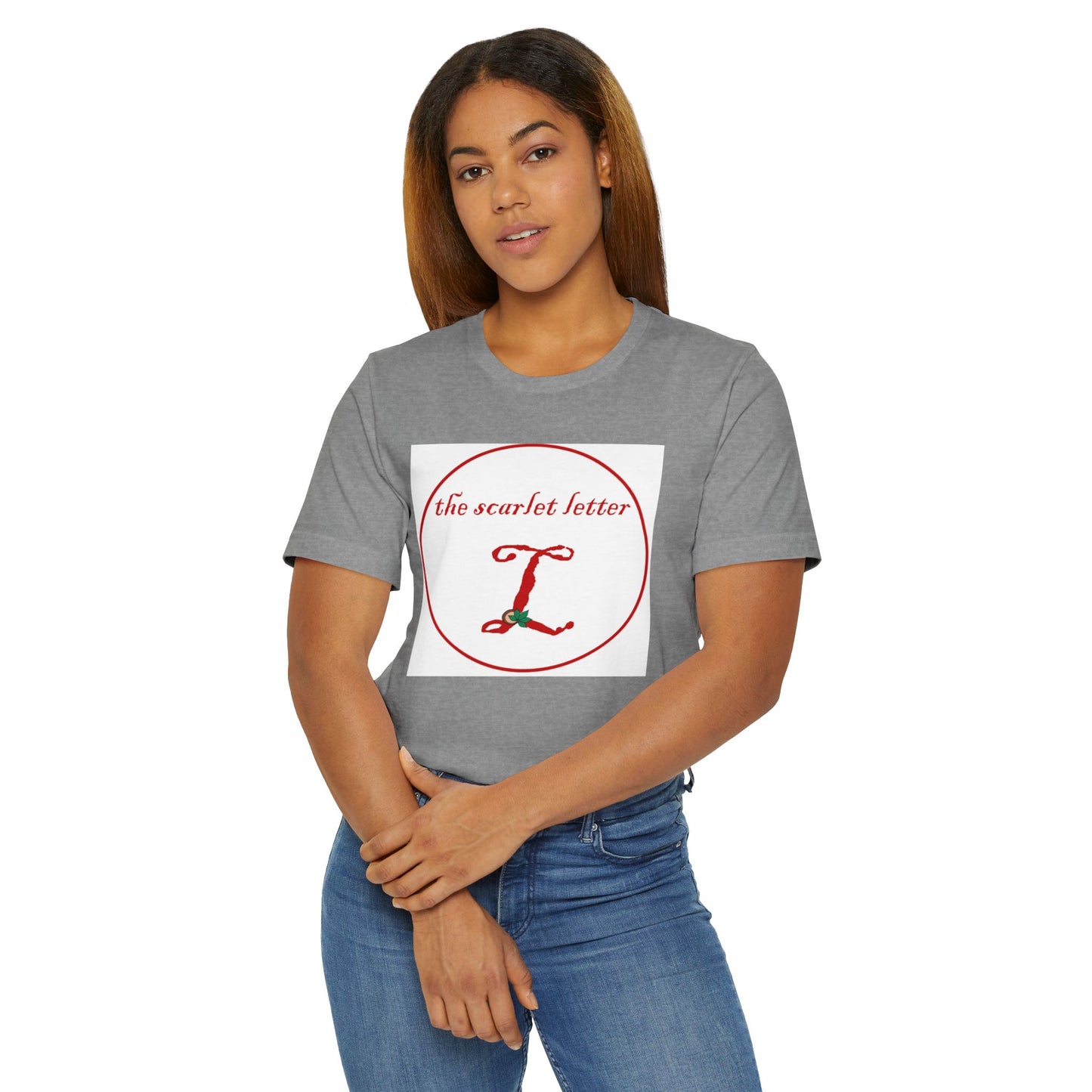 Ohio St Parody - Scarlett Letter = L - Lines Sports Unisex Jersey T-Shirt – Casual Athletic Apparel