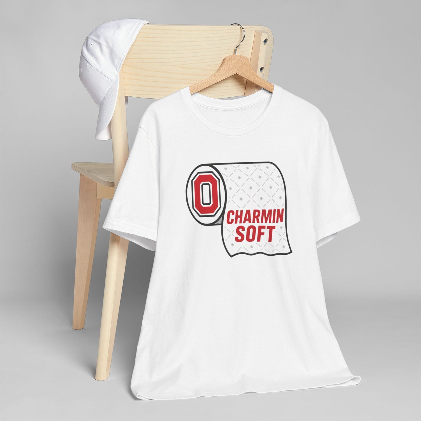 Ohio St Parody - Charmin Soft - Lines Sports Unisex Jersey T-Shirt – Casual Athletic Apparel