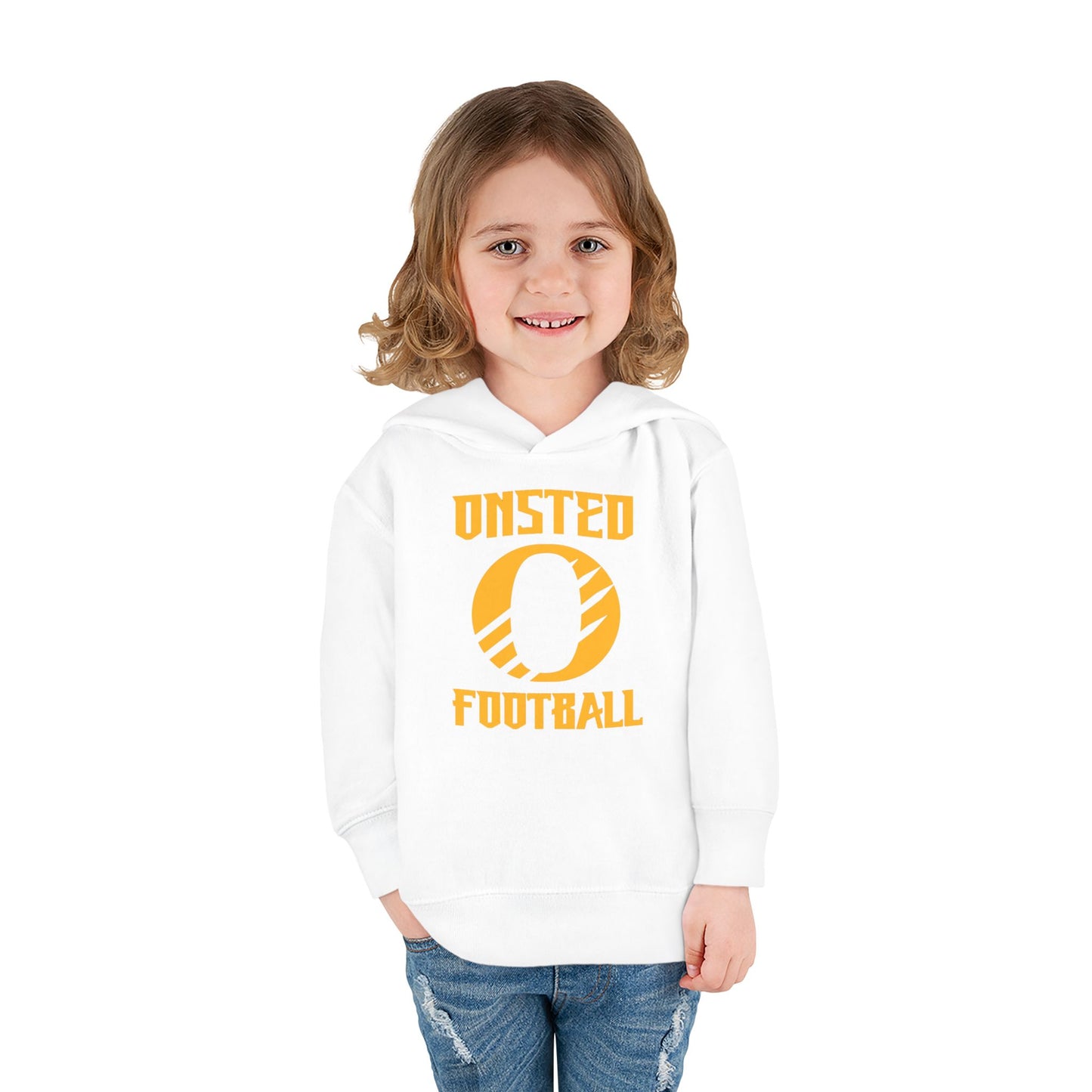 Toddler Football Hoodie — Personalized "Wagner 33" Team Pullover
